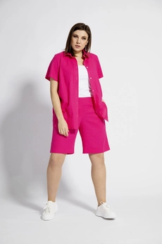 Костюм с шортами 3022 малиновый BegiModa