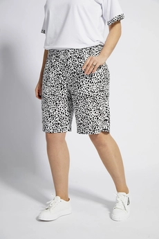 Костюм с шортами 3023 черно-белый BegiModa