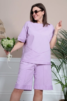 *Костюм с шортами 3027 лаванда BegiModa