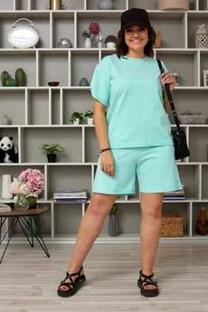 Костюм с шортами 3039 мята BegiModa