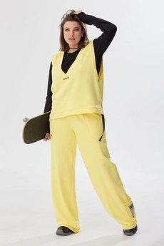 Костюм брючный 3040 лимон BegiModa