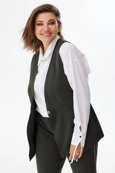 *Костюм брючный 3041 хаки BegiModa