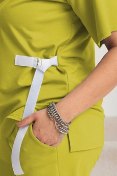 Костюм с шортами 3055 травяной BegiModa