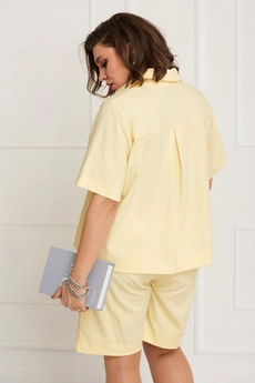 Костюм с шортами 3056 лимон BegiModa