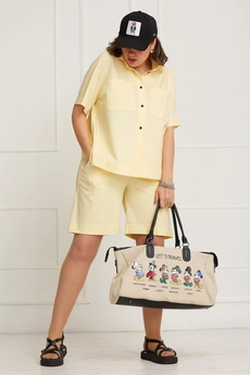 Костюм с шортами 3056 лимон BegiModa
