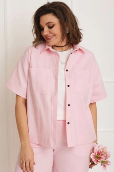 Костюм с шортами 3056 розовый BegiModa