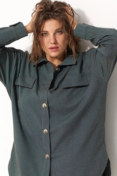Костюм брючный 3075 мох BegiModa