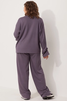 Костюм брючный 3082 баклажан BegiModa
