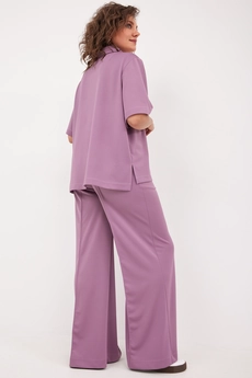 Костюм брючный 3094 виноградный BegiModa