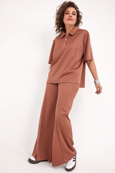 Костюм брючный 3094 терракот BegiModa