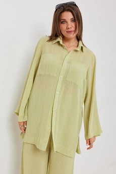 Костюм брючный 3095 олива BegiModa