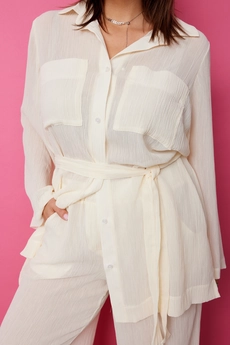 Костюм брючный 3095 пломбир BegiModa
