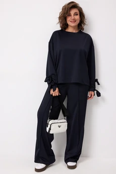Костюм брючный 3098 индиго BegiModa
