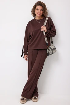 Костюм брючный 3098 мокко BegiModa
