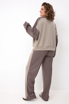 Костюм брючный 3102 фиолетовый кварц BegiModa