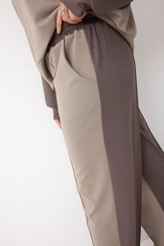 Костюм брючный 3102 фиолетовый кварц BegiModa