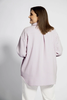 Рубашка 4033 лиловый BegiModa