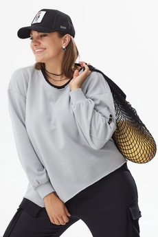 Блузка 4065 пепел BegiModa