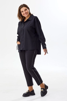 Блузка 4066 черный BegiModa