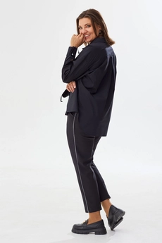 Блузка 4066 черный BegiModa