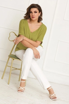 Блузка 4083 травяной BegiModa