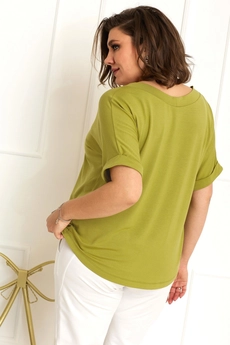Блузка 4083 травяной BegiModa