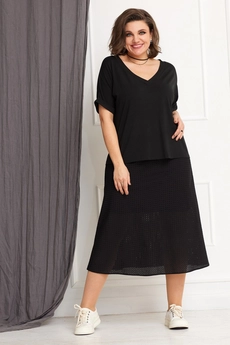 Блузка 4083 черный BegiModa