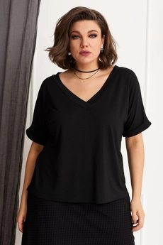 Блузка 4083 черный BegiModa