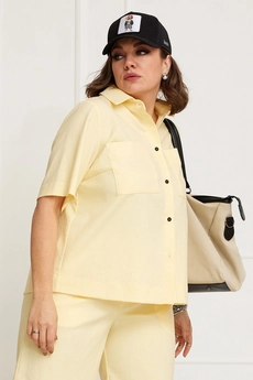 Блузка 4084 лимонный BegiModa