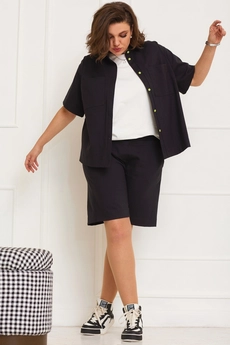 Блузка 4084 черный BegiModa