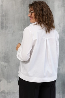 Блузка 4107 белый BegiModa