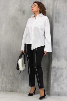 Блузка 4108 белый BegiModa