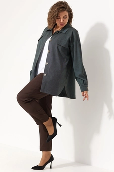 Рубашка 4109 мох BegiModa
