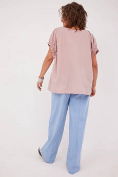 Блузка 4124 пыльная роза BegiModa