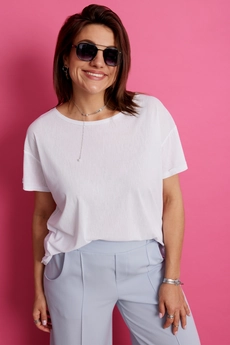 Футболка 4133 белый BegiModa