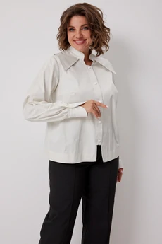 Блузка 4135 сливочный BegiModa