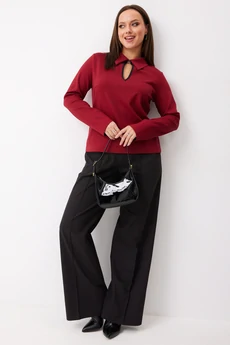 Блузка 4147 бордо BegiModa