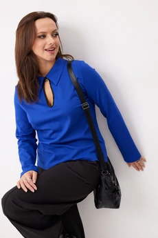 Блузка 4147 василёк BegiModa