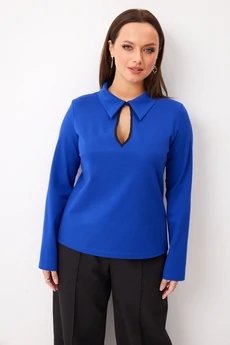 Блузка 4147 василёк BegiModa