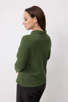 Блузка 4147 хаки BegiModa