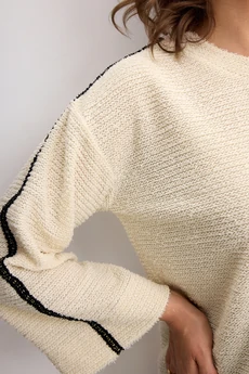 Джемпер 4149 топленое молоко BegiModa