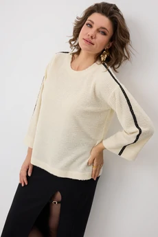 Джемпер 4149 топленое молоко BegiModa