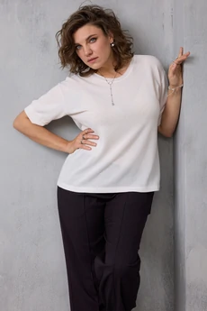 Джемпер 4153 молочный BegiModa