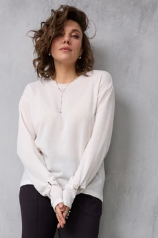 Джемпер 4154 молочный BegiModa