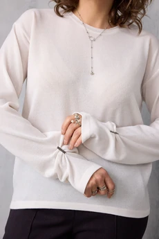 Джемпер 4154 молочный BegiModa