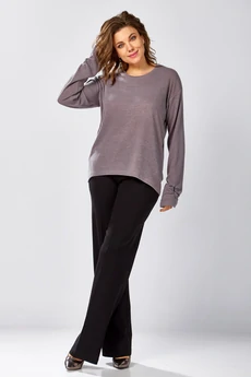 Джемпер 4154 фиолетовый пепел BegiModa