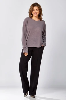 Джемпер 4154 фиолетовый пепел BegiModa