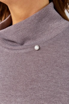 Джемпер 4156 фиолетовый пепел BegiModa