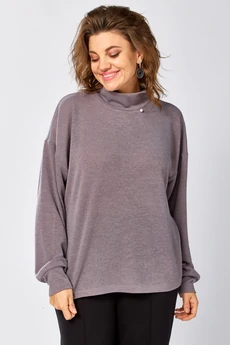 Джемпер 4156 фиолетовый пепел BegiModa