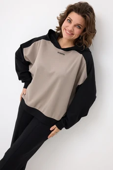 Джемпер 4157 черный кварц  BegiModa